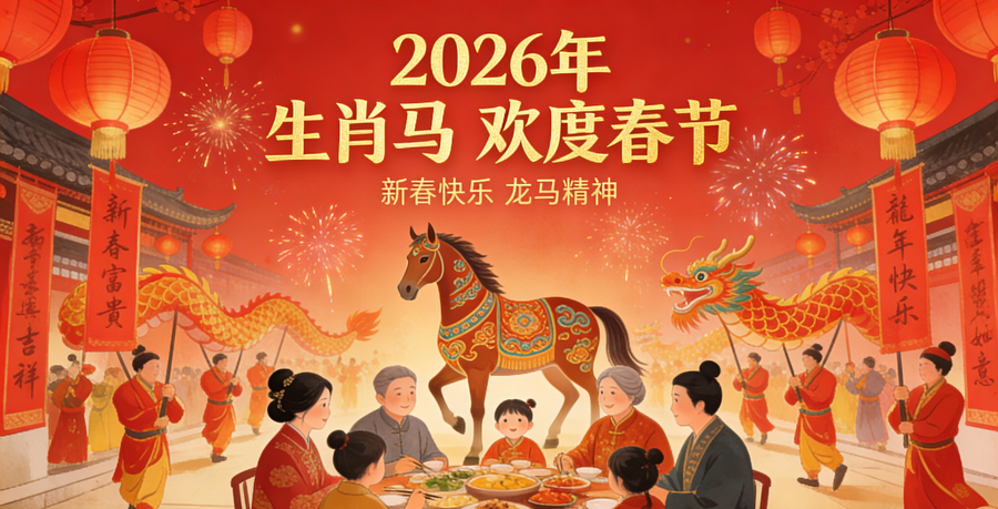 Holiday Closure Notice: Chinese New Year 2026