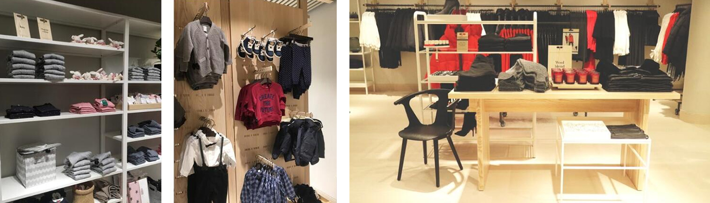 Providing special hangers for a Swedish designer brand store
