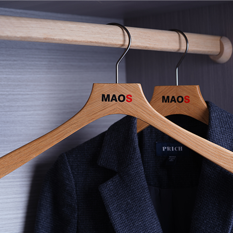 Luxury Solid Oak Wood Hanger