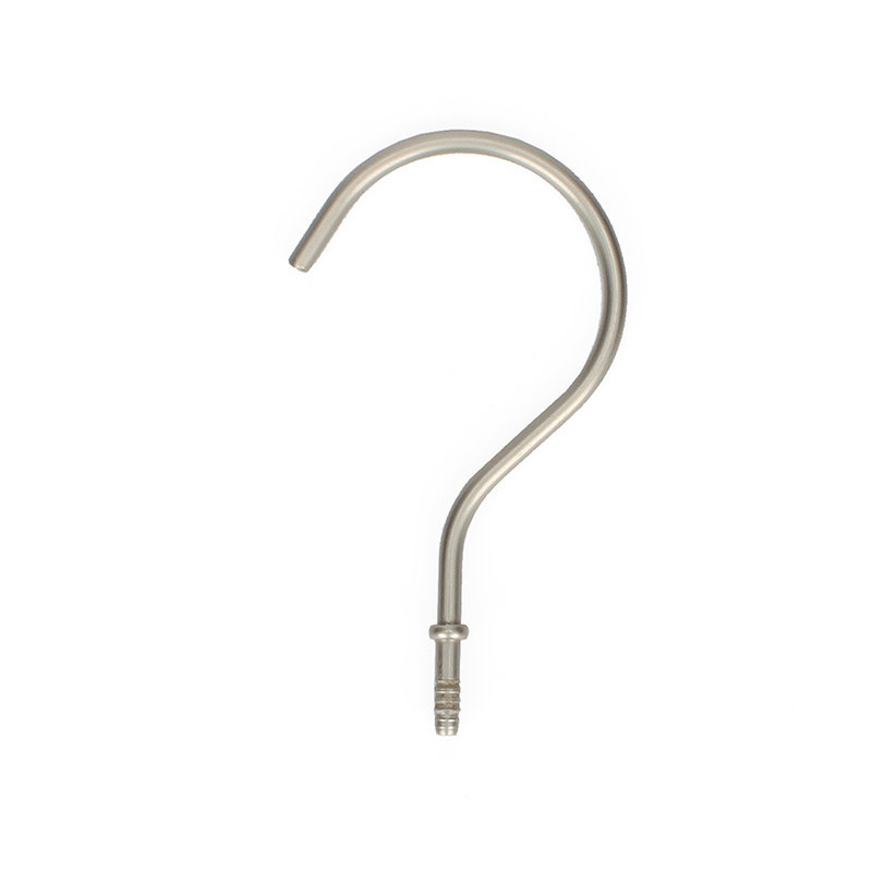 Hanger Accessory: Heavy-Duty Nickel Slim Hook