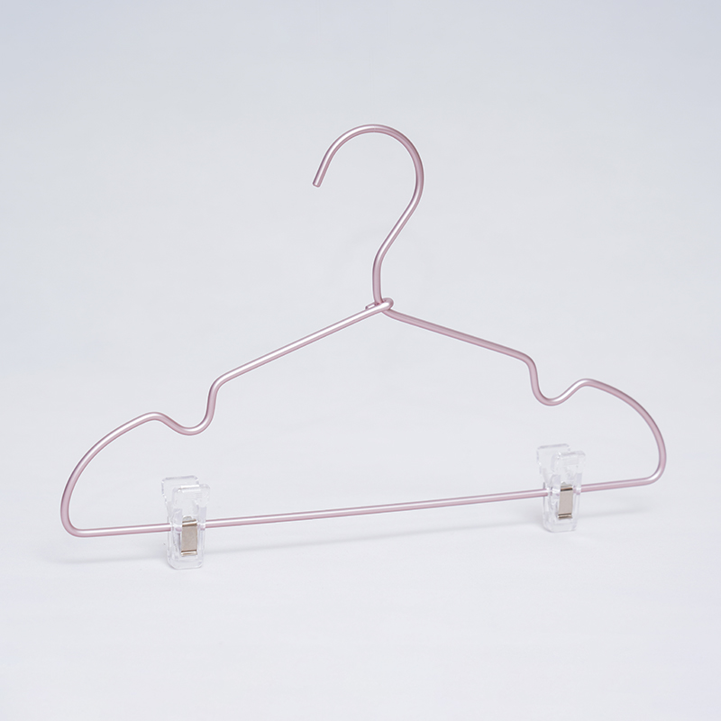 Aluminium Hanger with Clip for Kids