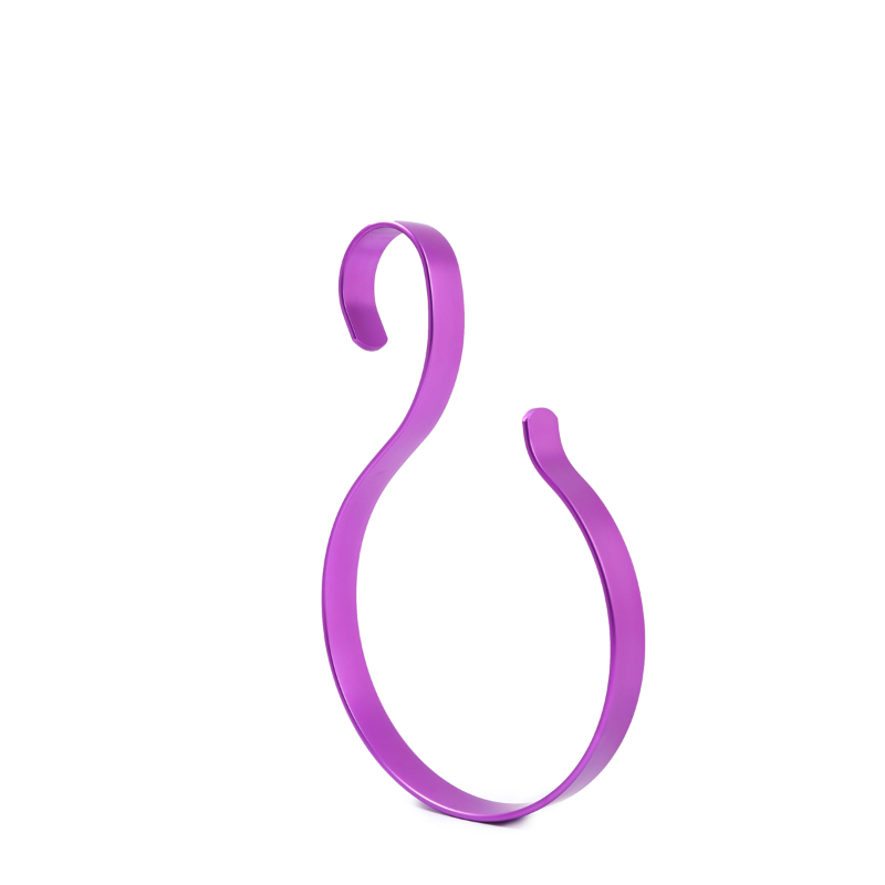 Aluminum S-Shaped Scarf Hanger