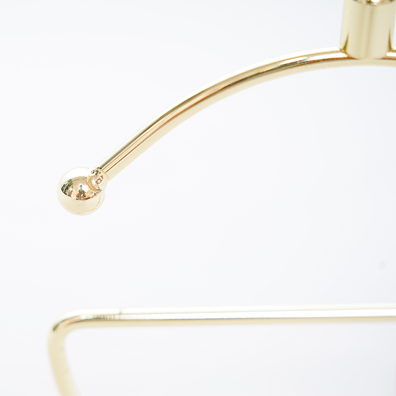 Gold-Plated Rotating Scarf Hanger with Central Crossbar