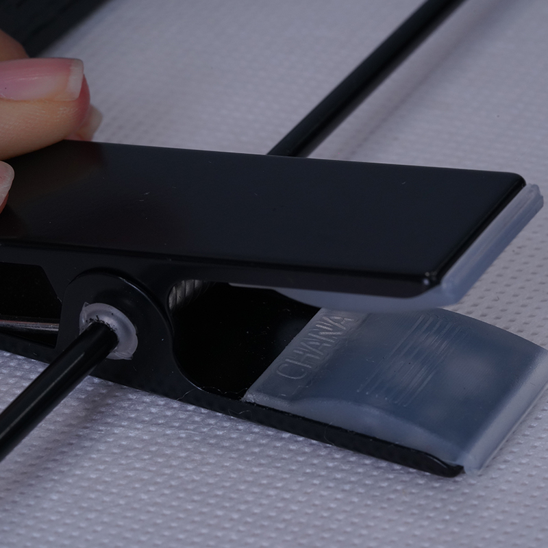 Luxury Camellia Wood Pants Hanger with Brushed Texture