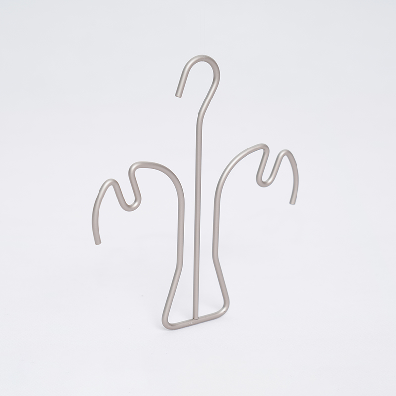 Creative Metal Shoes Hanger with Double Hooks