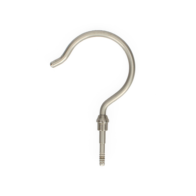 Hanger Accessory: Heavy-Duty Nickel Slim Hook