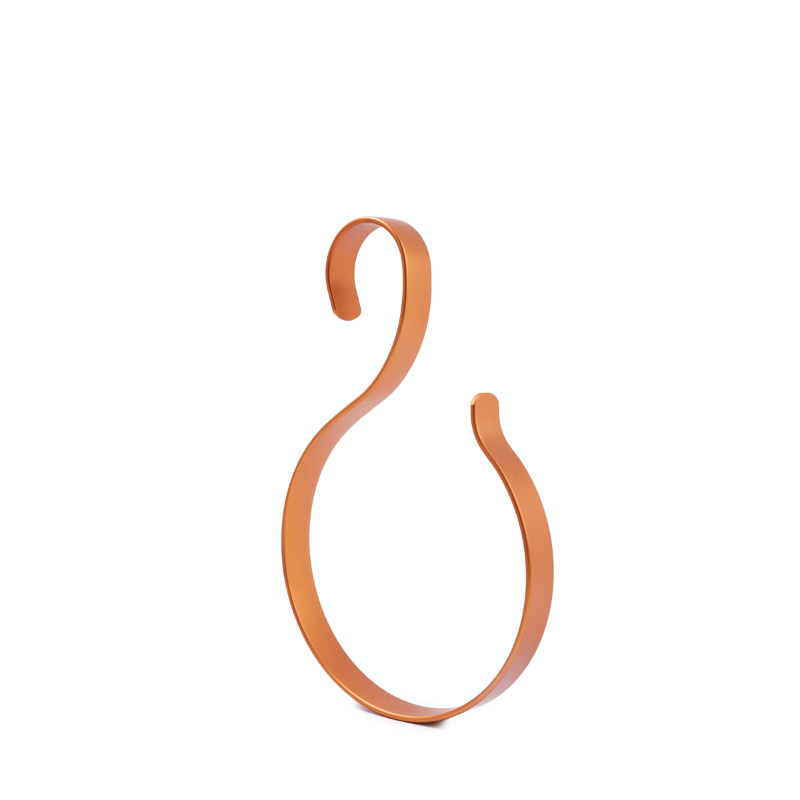 Aluminum S-Shaped Scarf Hanger