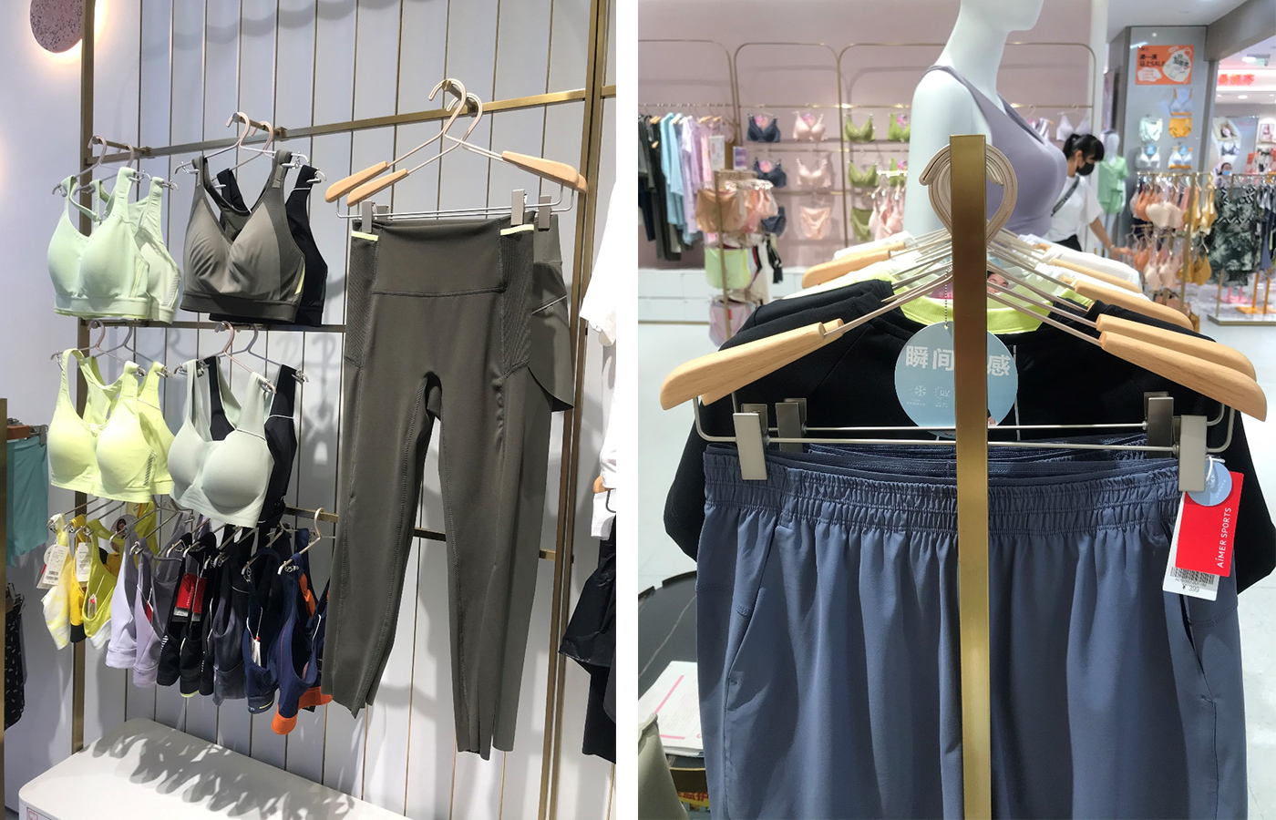 Providing elegant hangers for Chinese famous lingerie brands