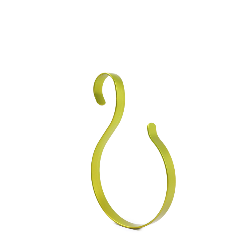 Aluminum S-Shaped Scarf Hanger