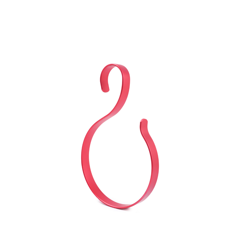 Aluminum S-Shaped Scarf Hanger